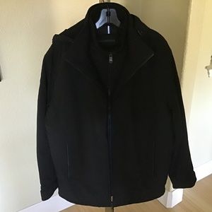 Weatherproof black jacket